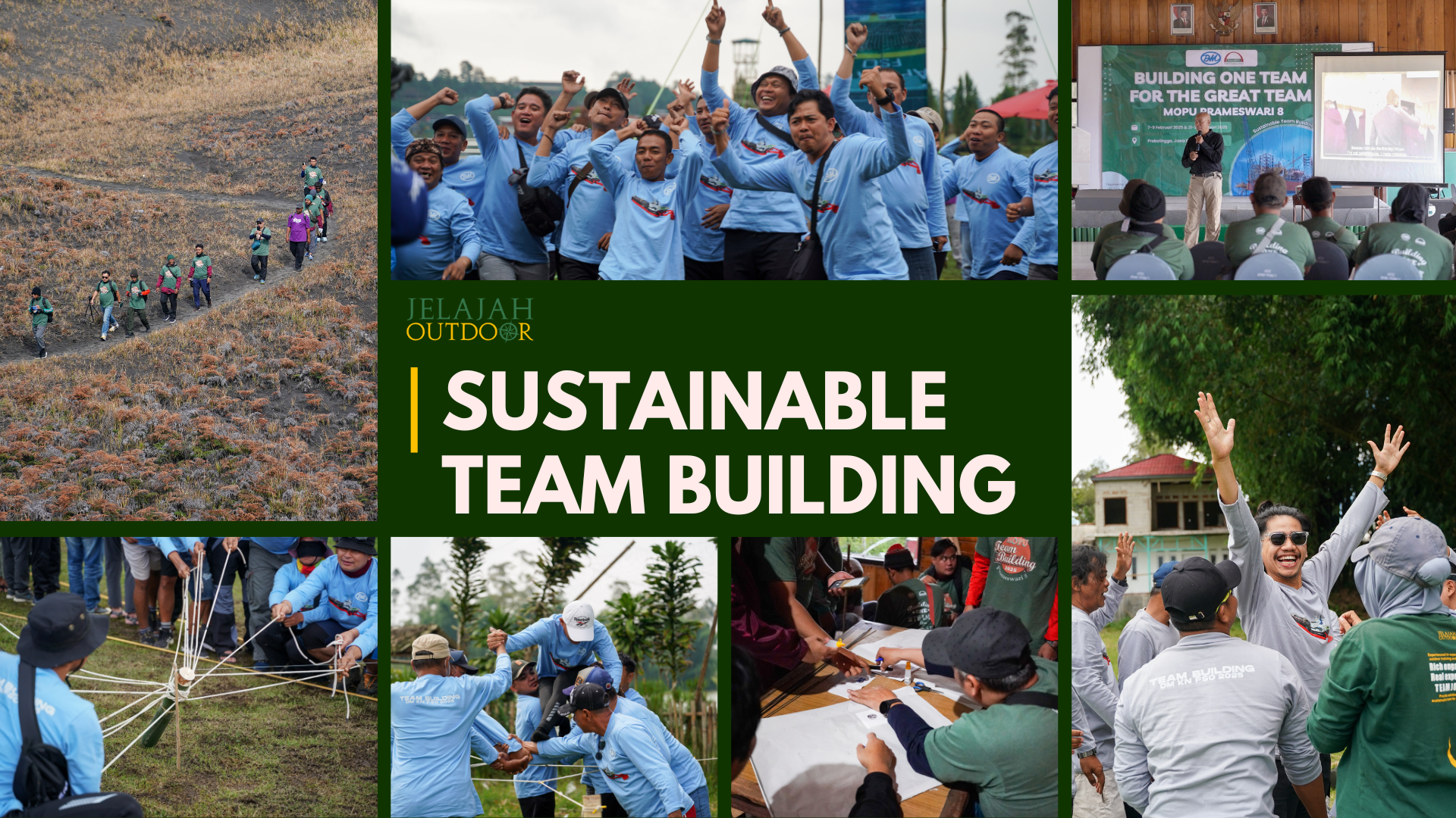 Team Building berkelanjutan di Bogor
